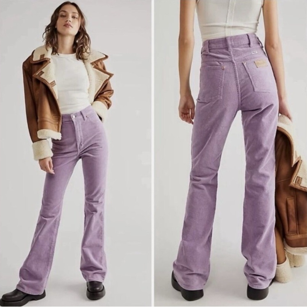 Wrangler ‘Westward’ High Rise Boot Jeans - Corduroy